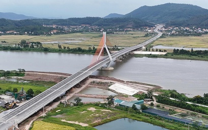 Cầu gần 1,5 nghìn tỷ đồng nối Bắc Giang và Hải Dương hiện ra sao?