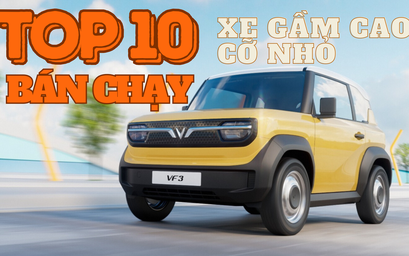 TOP 10 xe gầm cao cỡ nhỏ bán chạy nhất hiện nay