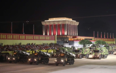 Dàn khí tài do Việt Nam sản xuất, cải tiến phô diễn uy lực trên Quảng trường Ba Đình