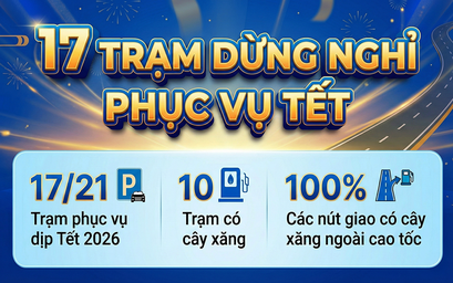 Tết này, đổ xăng ở đâu khi lưu thông trên cao tốc?