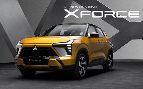 Mitsubishi XForce 2025 hybrid lộ diện