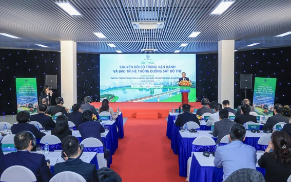 Trực tiếp: Hội thảo quốc tế "Chuyển đổi số trong vận hành và bảo trì đường sắt đô thị"