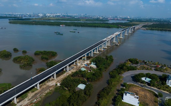 Chính thức thông xe kỹ thuật cầu Nhơn Trạch, nối TP.HCM - Đồng Nai