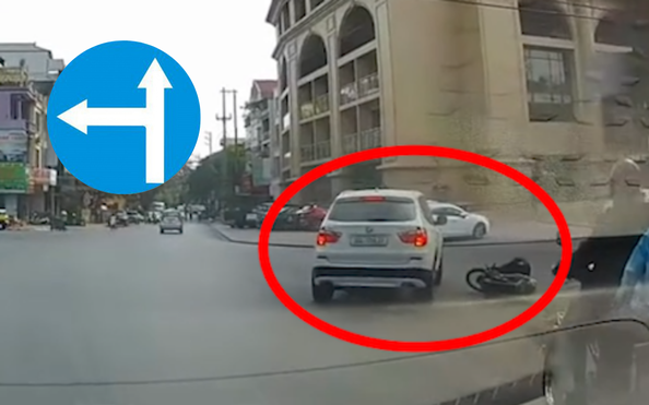 Ô tô chuyển hướng sai làn đường, tạt ngã w88 link vao w88 moi nhat máy
