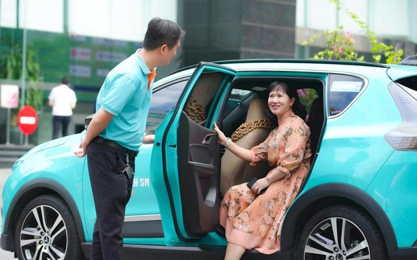 Xe điện thay đổi cục diện thị trường gọi xe công nghệ
