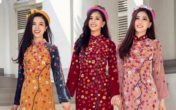 Tràn w88 vin app xuân trên gương mặt top 3 Hoa hậu Việt Nam 2018