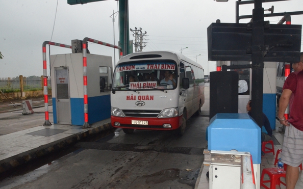 Trạm thu phí BOT Mỹ Lộc điều chỉnh giảm giá vé từ 25-50%
