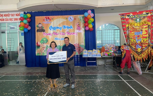 VEGA CITY hỗ trợ trung tâm phục hồi chức năng, trẻ em khuyết tật tỉnh Khánh Hòa