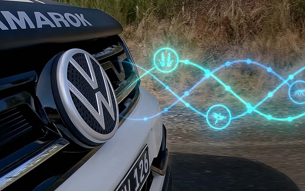 Logo Volkswagen phát âm thanh xua đuổi chuột túi