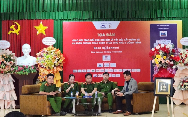 Tăng cường hợp tác về vật liệu xây dựng và an toàn PCCC cho nhà, công trình