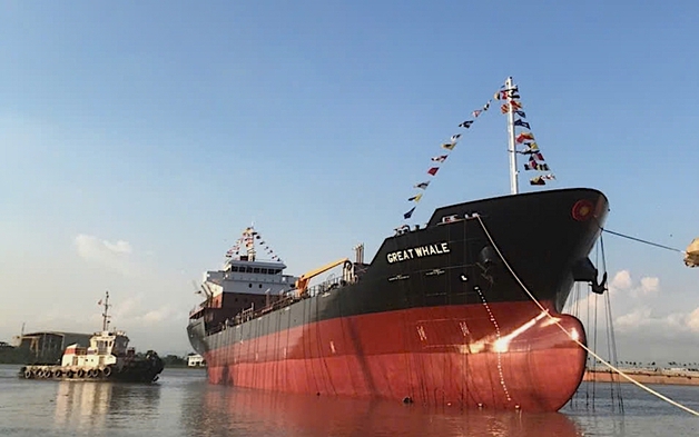Loạt đơn hàng mới đưa Đóng tàu Bạch Đằng tiến gần mục tiêu doanh thu cả năm