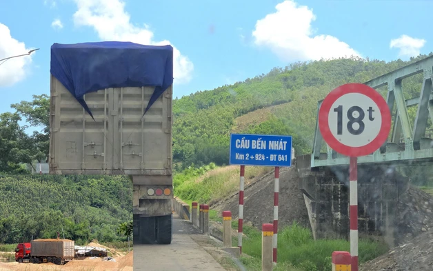 CSGT Đắk Lắk xử lý hàng loạt xe quá tải qua cầu yếu sau phản ánh của Báo Xây dựng