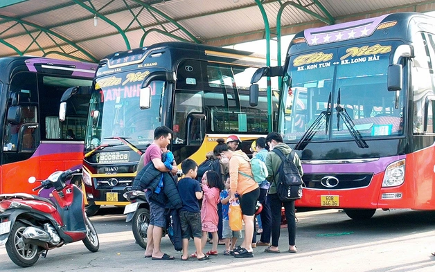 Nhiều nhà xe đầu tư vào tuyến cố định Quy Nhơn - Pleiku khi vận hành tỉnh Gia Lai mới