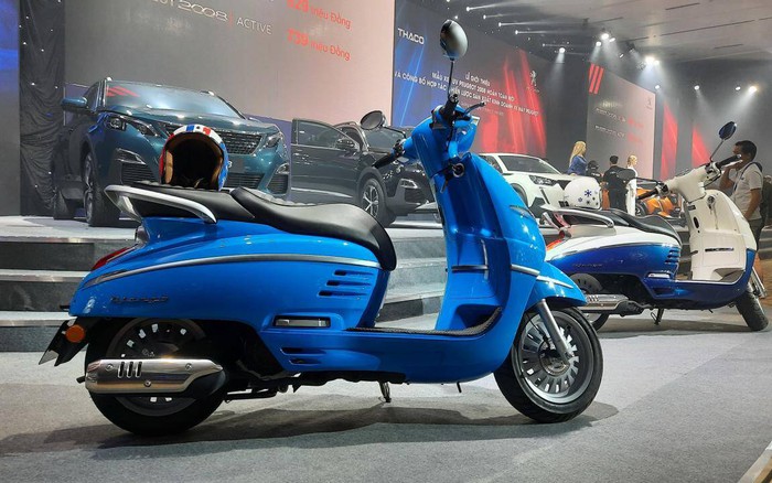 THACO ra mắt xe máy hiệu Peugeot, bán ở Việt Nam và xuất khẩu