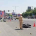 Phóng nhanh vượt đèn đỏ, xe máy lao thẳng vào xe khác giữa ngã tư