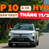 TOP 10 xe hybrid bán chạy tháng 11: Corolla Cross trở lại dẫn đầu