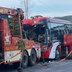 Ô tô khách va chạm xe tải trên đường tránh Huế, phụ xe tử vong tại chỗ, 5 người bị thương