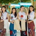 Hoa hậu Thanh Thủy gây chú ý cùng các nàng hậu Myanmar