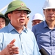 Bộ trưởng Bộ Xây dựng Trần Hồng Minh kiểm tra công tác tổ chức thi công cầu Rạch Miễu 2