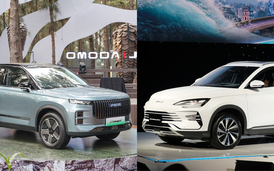 Cùng tầm giá 900 triệu, chọn BYD Sealion 6 hay Jaecoo J7 PHEV?