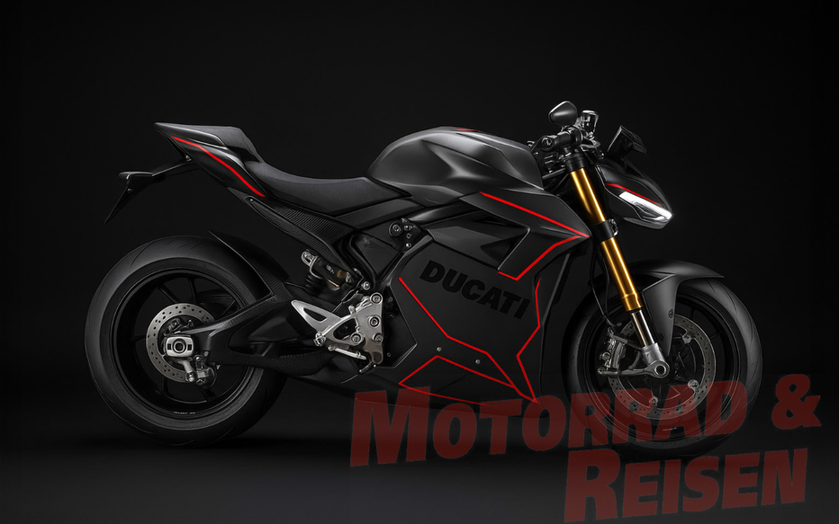 Xe máy điện Ducati hé lộ hình ảnh đầu tiên